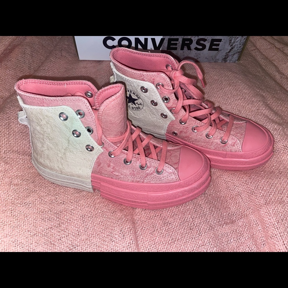 | Converse x Feng Chen Wang | Quartz Pink/Strawberry Ice. | 7.5 women/ 6 men